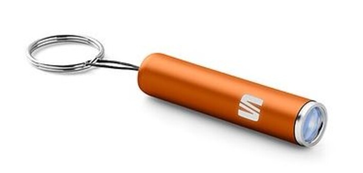 SEAT Mini Taschenlampe, orange