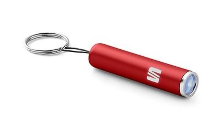 SEAT Mini Taschenlampe, rot