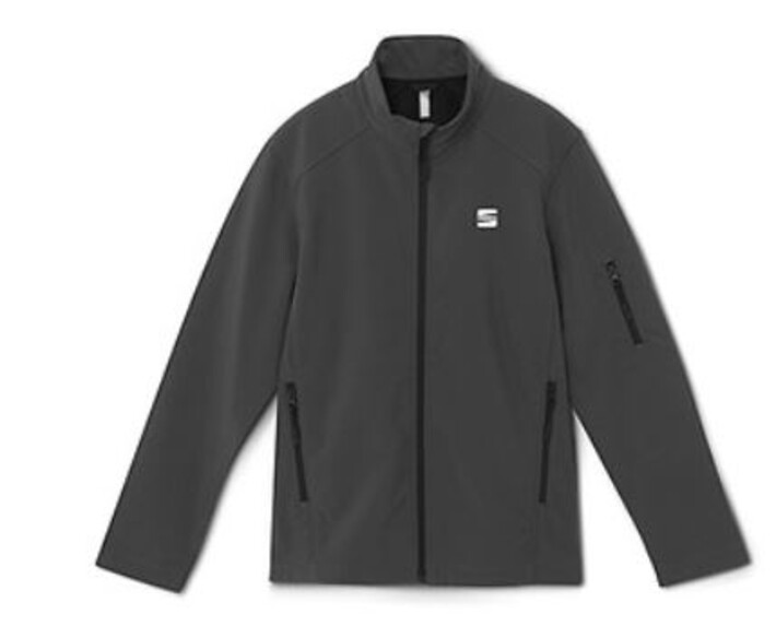 SEAT Herren Softshelljacke grau