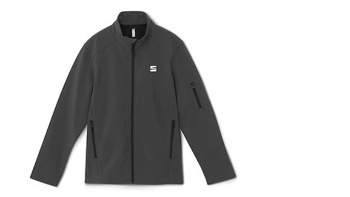 SEAT Herren Softshelljacke grau