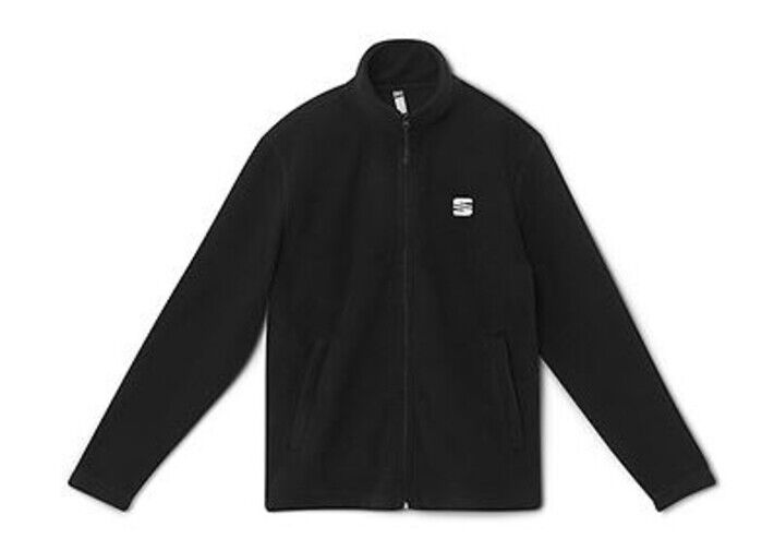 SEAT Herren Fleecejacke schwarz