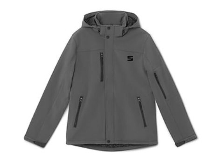 SEAT Herren Winterjacke grau