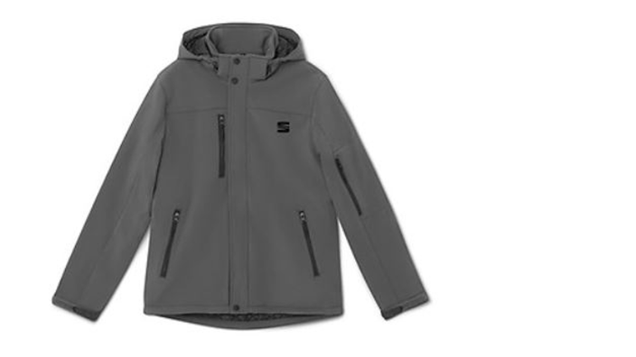 SEAT Herren Winterjacke grau
