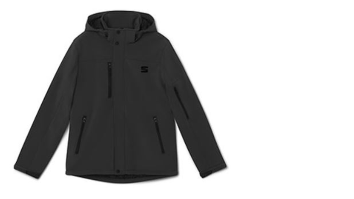 SEAT Herren Winterjacke schwarz