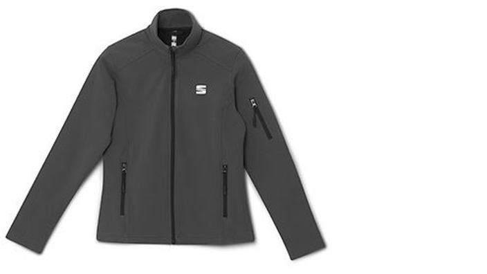 SEAT Damen Softshelljacke grau