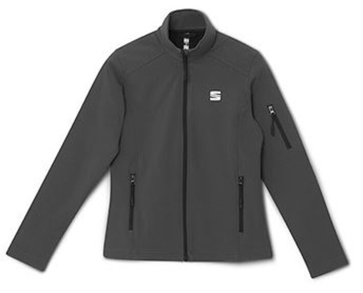 SEAT Damen Softshelljacke grau