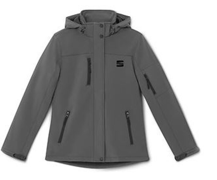 SEAT Damen Winterjacke grau