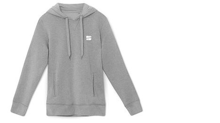 SEAT Herren Hoodie, Bio Baumwolle hellgrau