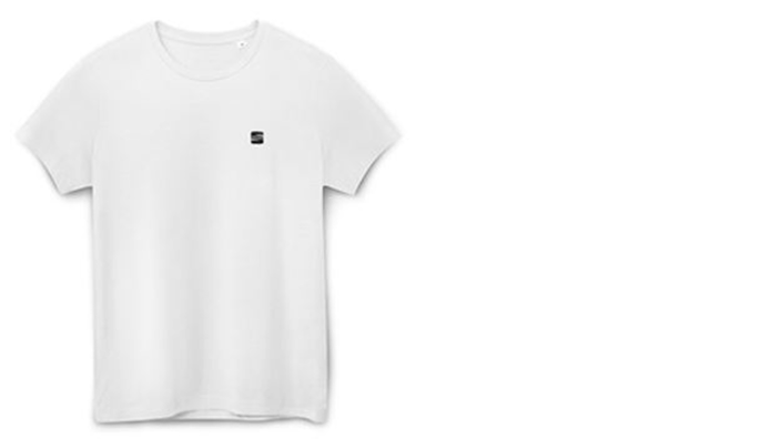 SEAT Herren T-Shirt Bio Baumwolle weiß