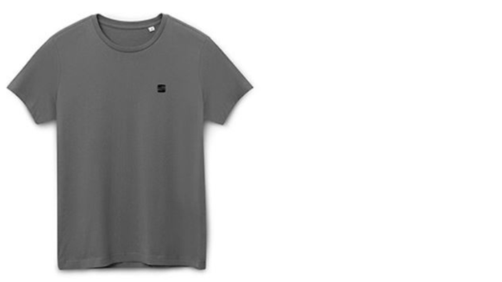 SEAT Herren T-Shirt Bio Baumwolle grau