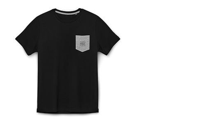 SEAT Herren Shirt mit Brusttasche schwarz