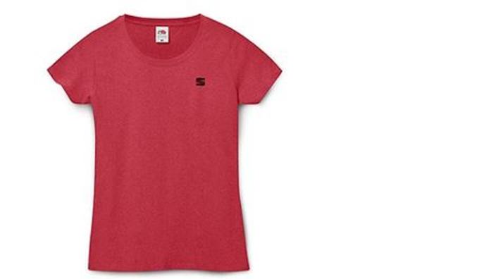 SEAT Damen T-Shirt rot