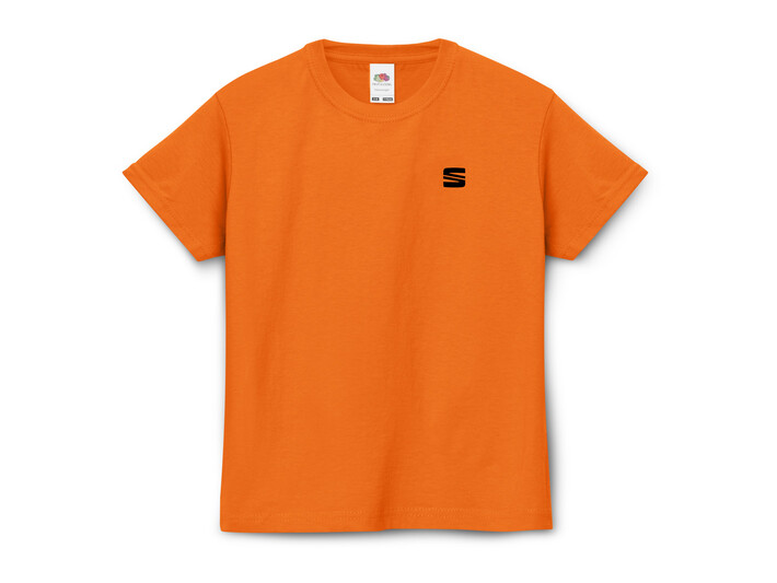 SEAT Kinder T-Shirt, orange