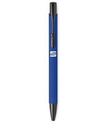 SEAT Soft Touch Kugelschreiber, blau