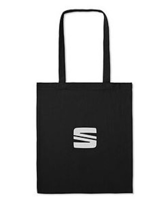 SEAT Baumwolltasche, schwarz