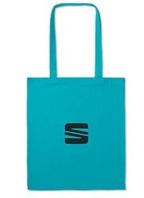 SEAT Baumwolltasche, türkis