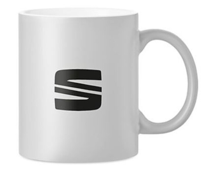 SEAT Tasse, weiß