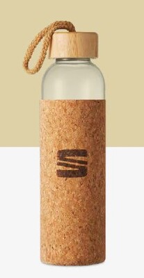SEAT Trinkflasche mit Korkhülle
